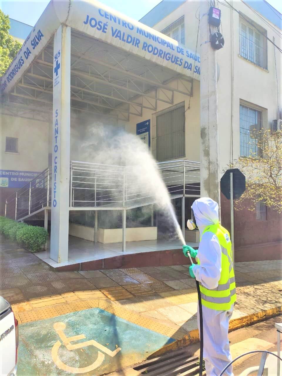 SANITIZAÇÃO EM PRÉDIOS PÚBLICOS